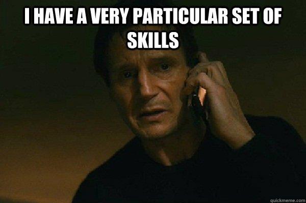 Liam Neeson a jeho special set of skills